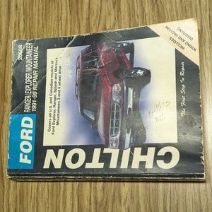 Chilton repair manual Ford 1991 - 1999 Explorer Ranger